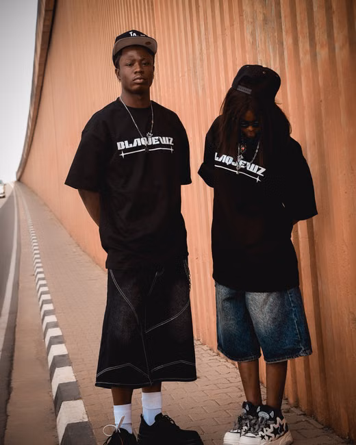 Camiseta Preta Estampada